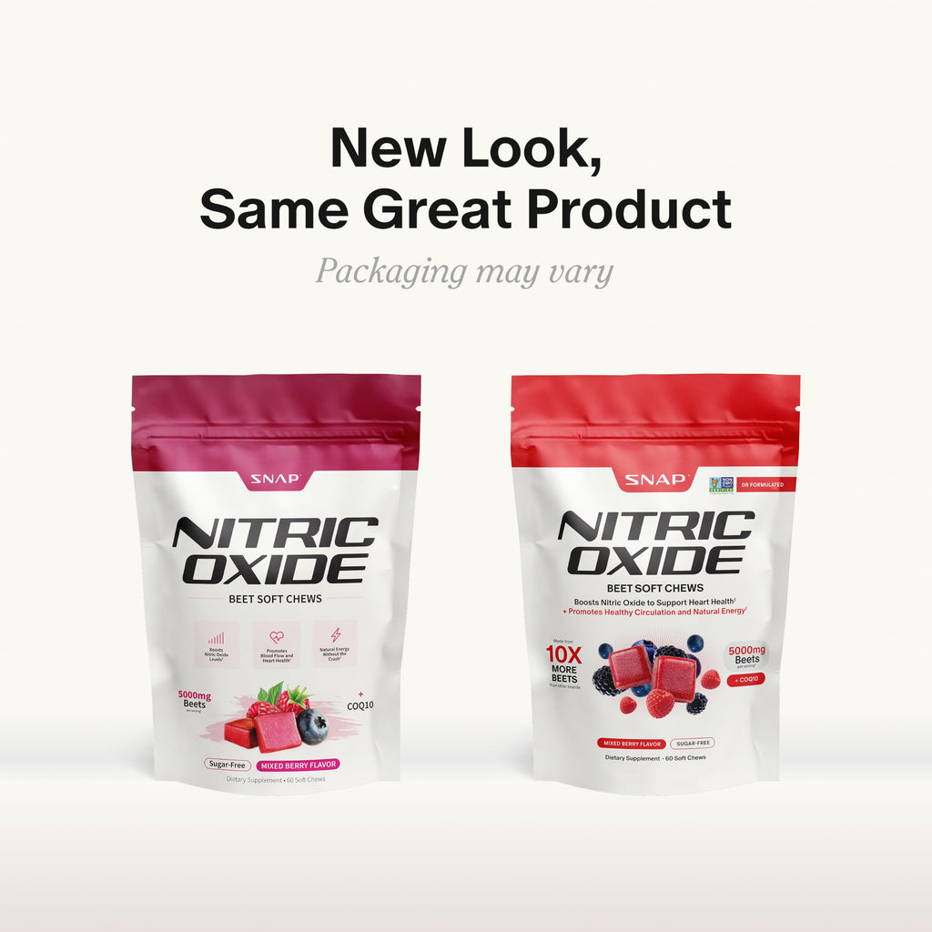 Nitric Oxide Beet Root Chews + Testo Booster Bundle Z33377