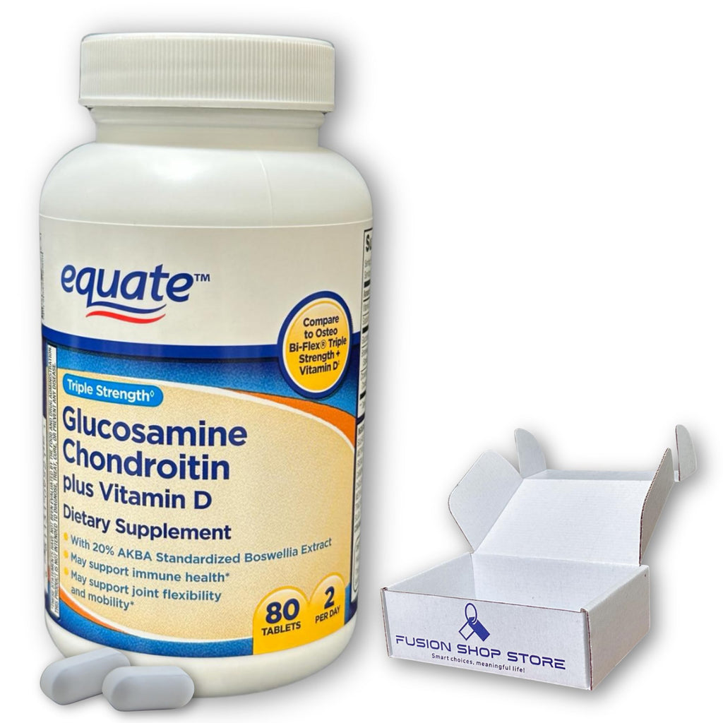 Triple Strength Glucosamine Chondroitin Vitamin D Tablets 80ct M887