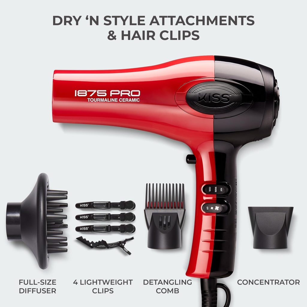 1875 Watt Tourmaline Ceramic Hair Dryer C6800