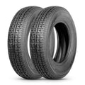 ST205/75R15 8PR Load Range D Radial Trailer Tires Set of 2 O706