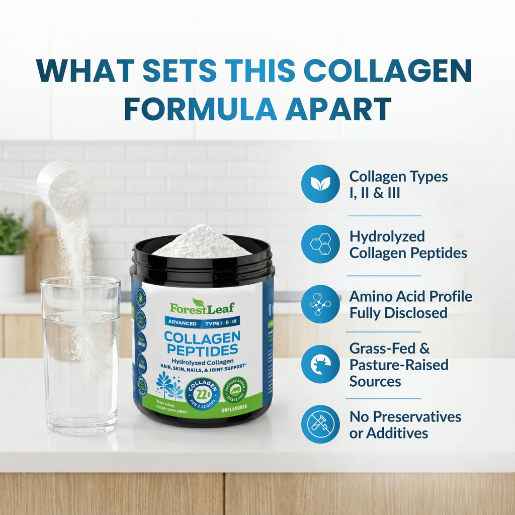 Unflavored Hydrolyzed Collagen Peptides Powder T68939