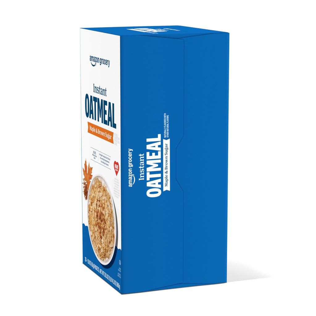 Maple & Brown Sugar Instant Oatmeal, 1.51 Oz, Pack of 40 T840