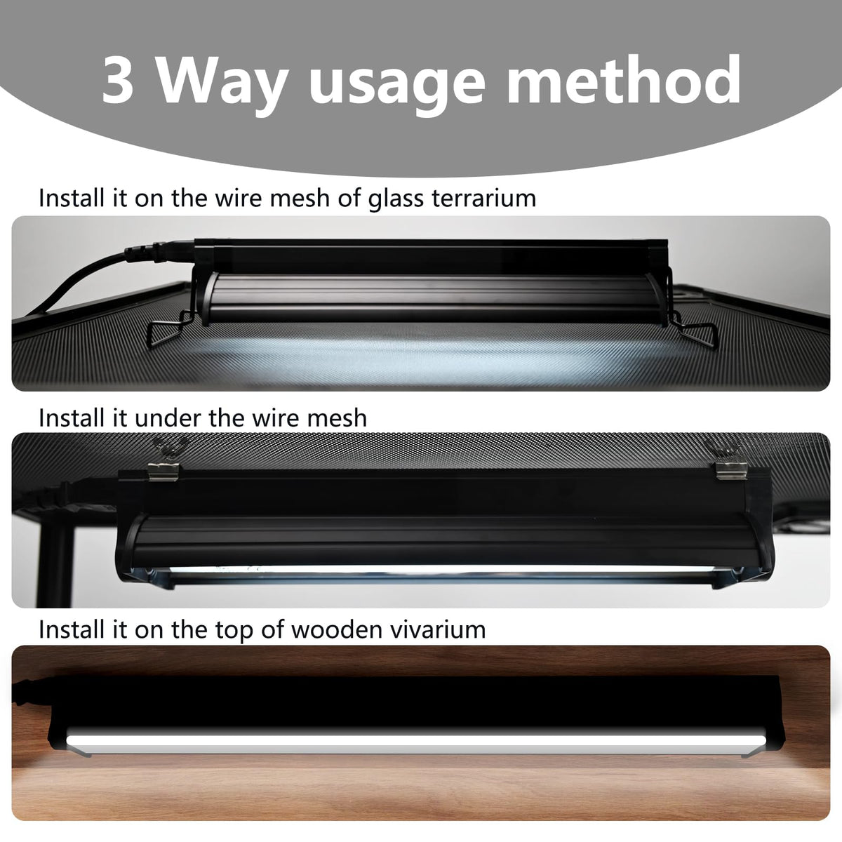 8W T5 UVB Lighting Combo Kit Q197058
