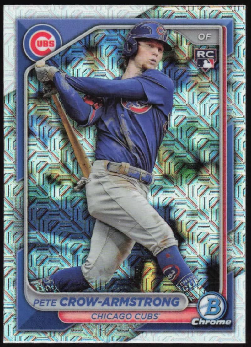2024 Bowman Chrome Mega Box Mojo Refractor Baseball Trading Card Y4714