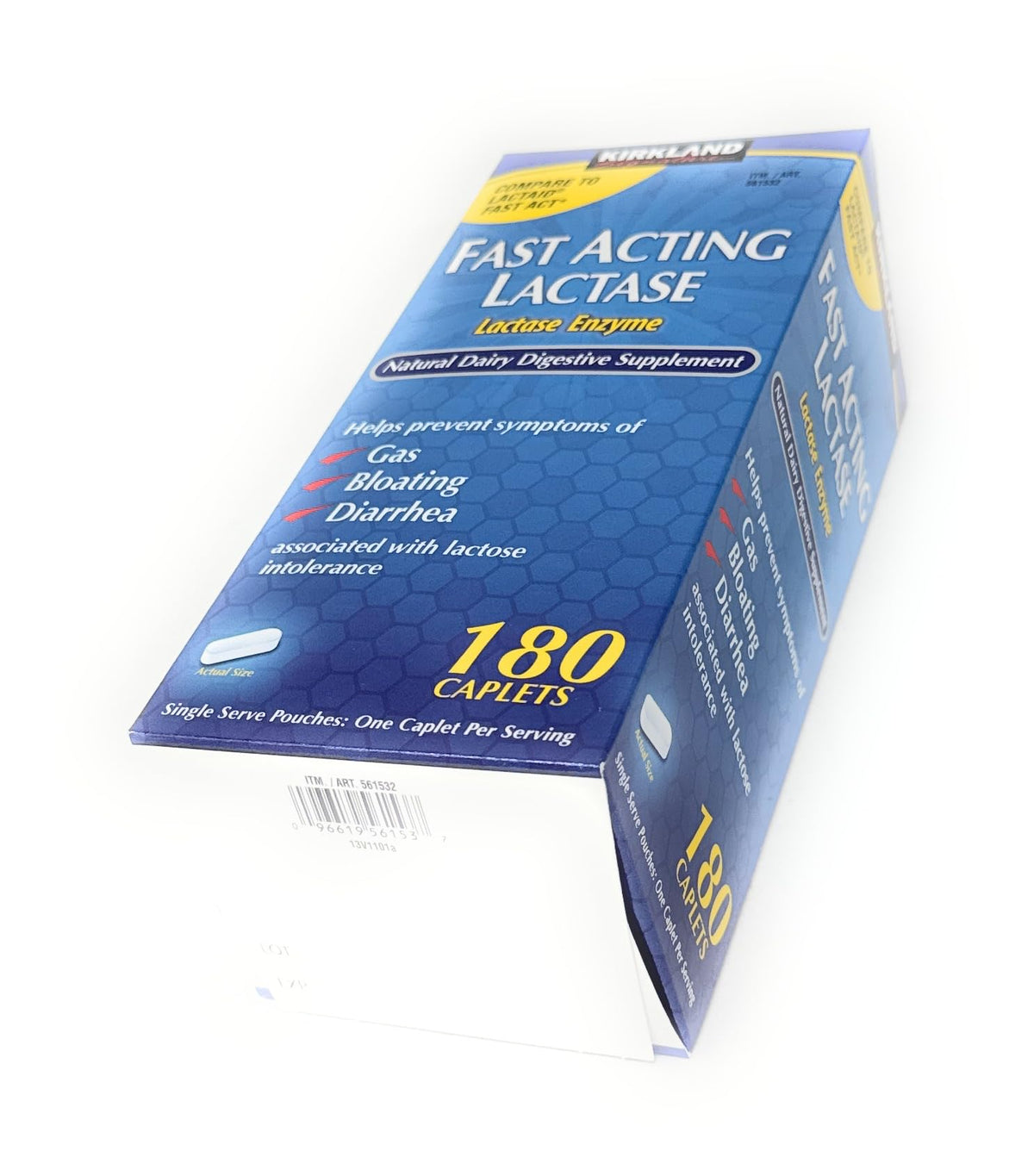 Fast Acting Lactase 180 Caplets M441734