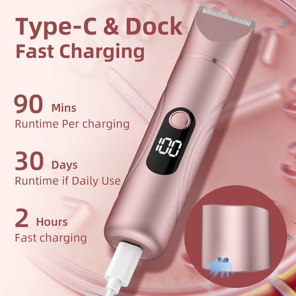 3-in-1 Bikini Trimmer D772