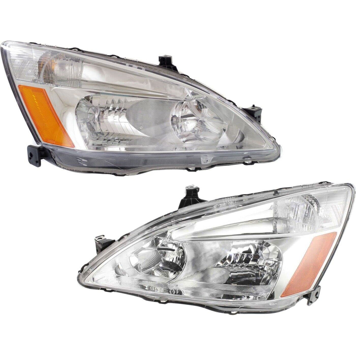 Replacement Headlight Set Left and Right With Bulb 2Pc N615847