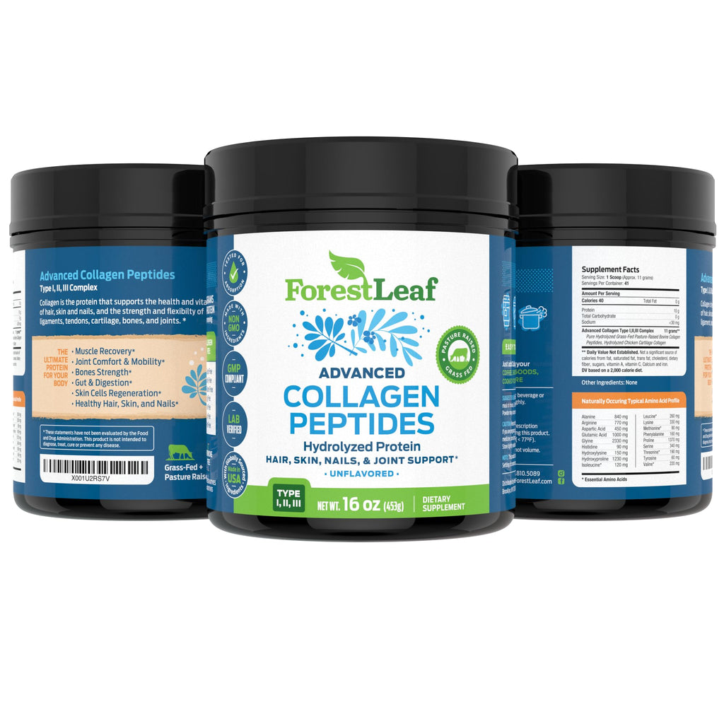 Unflavored Hydrolyzed Collagen Peptides Powder T68939