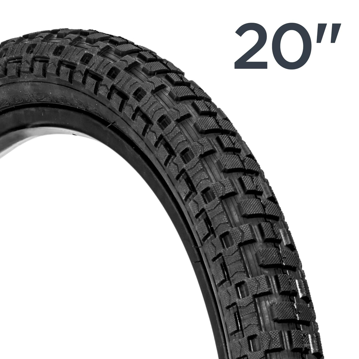 Black 20 x 2.12-Inch Bike Tire U36609