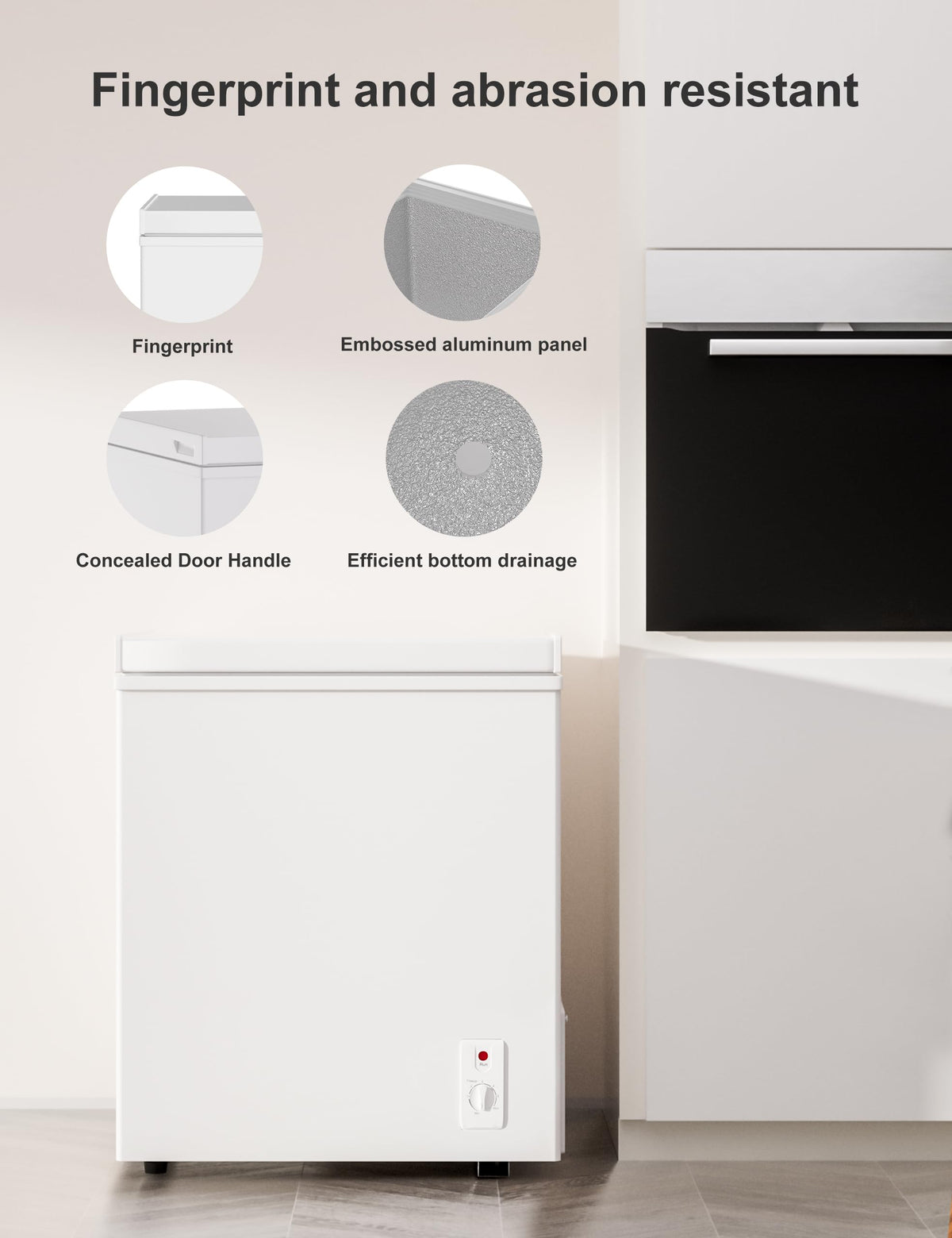 3.5 Cu. Ft White Chest Freezer W89122