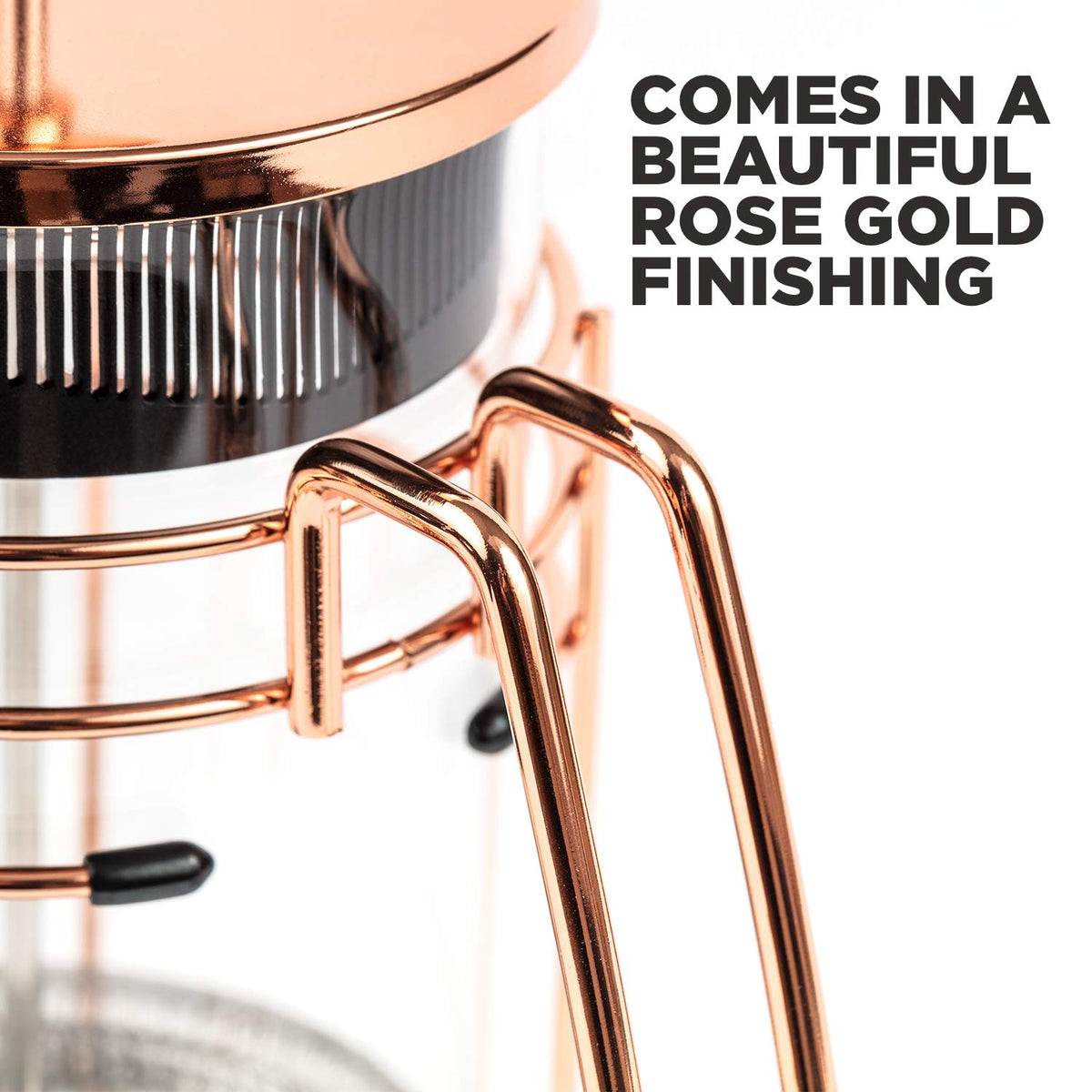 1000ml Rose Gold French Press Coffee Maker T647