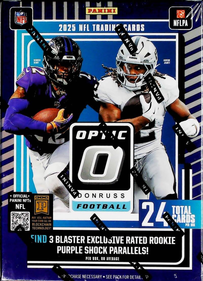 Football Trading Cards Blaster Box V612