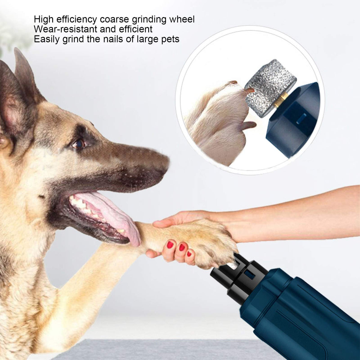 Rechargeable Portable LED Electric Dog Nail Grinder G447