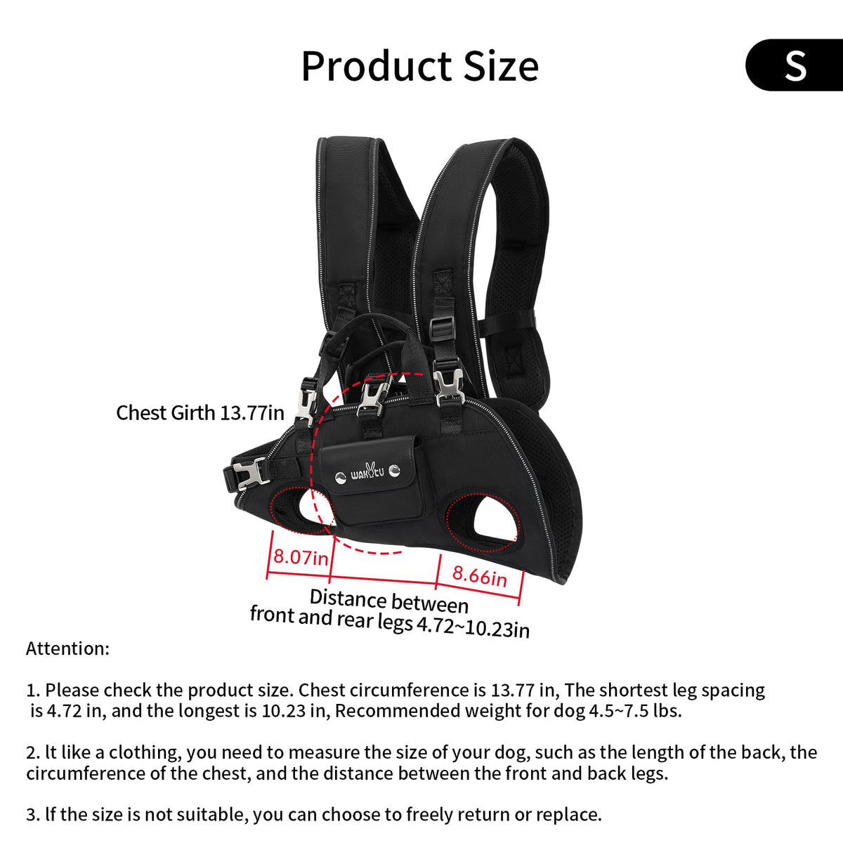 Dog Backpack Carrier S3473