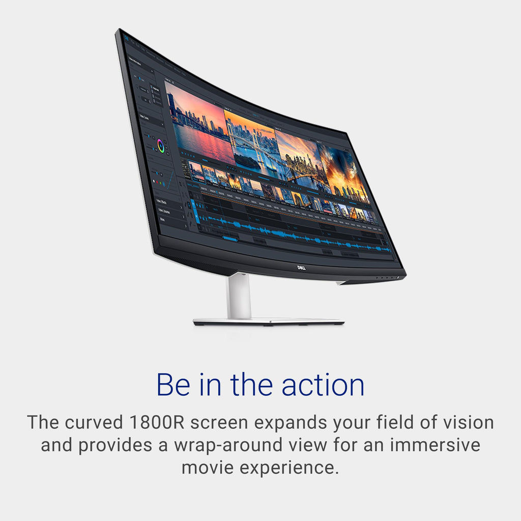 32 Inch Curved 4K UHD VA Monitor A43962