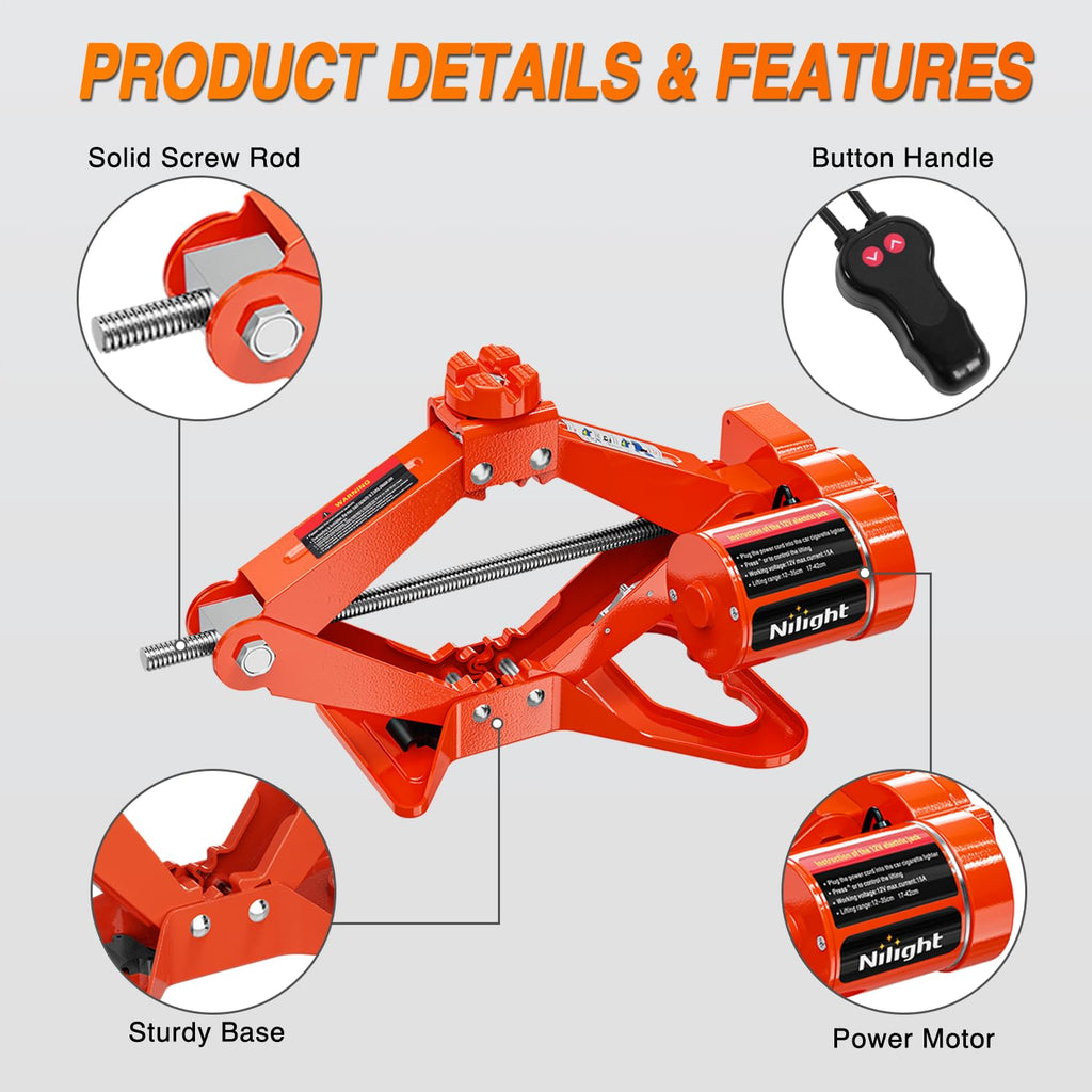 3 Ton 12V Electric Car Jack C150