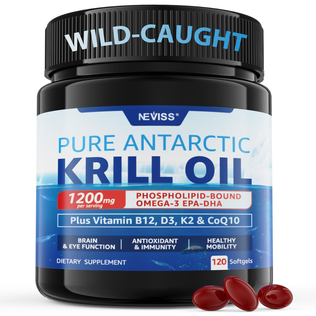 Krill Oil Omega 3 Supplements 1200 mg Y5125