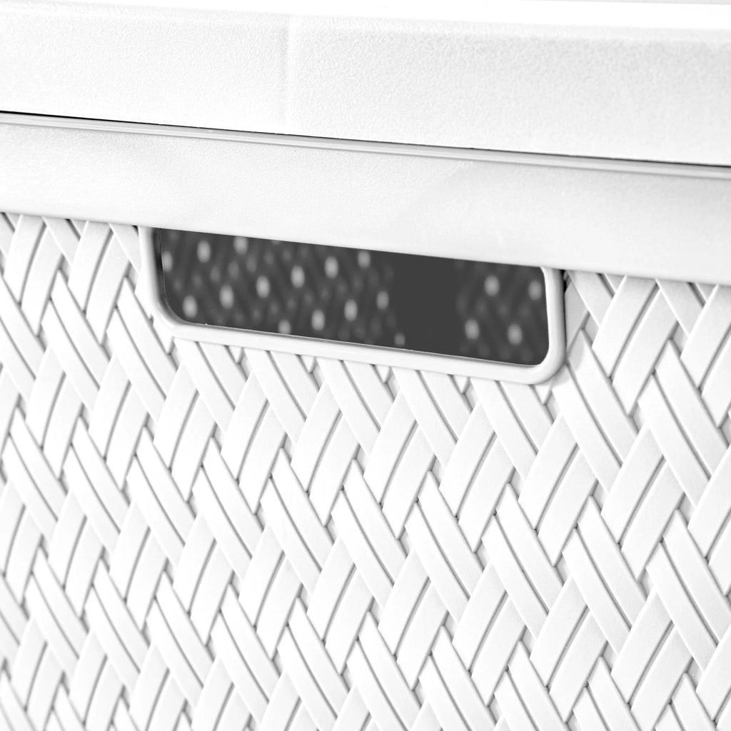 White 3 Drawer Plastic Storage Organizer W90321