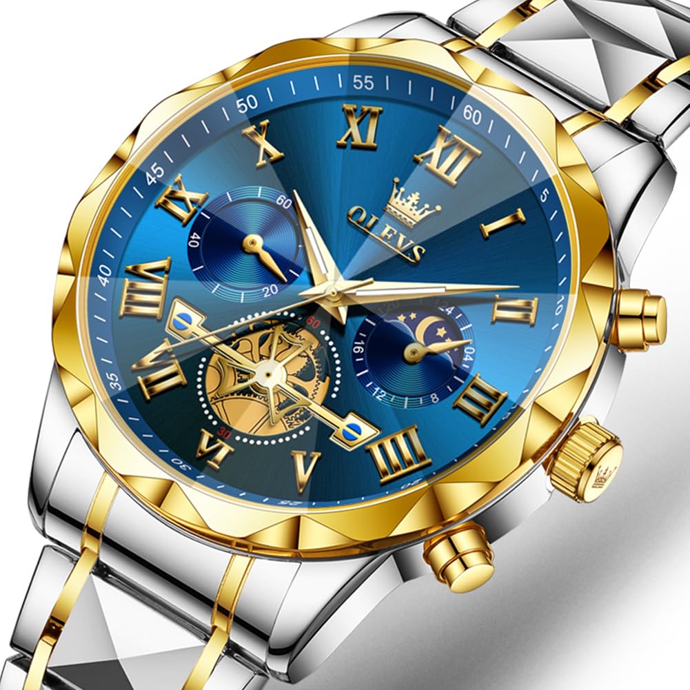Automatic Moon Phase Dress Wristwatch R2624