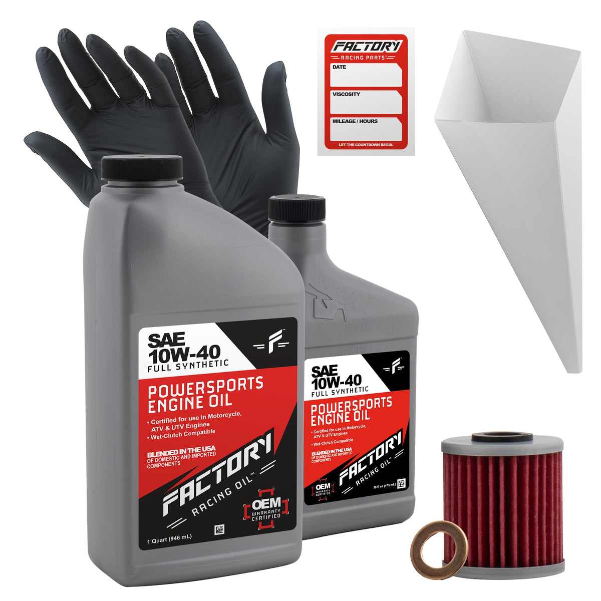 Oil Change Kit compatible with Suzuki RMX450Z, RM-Z450 T229