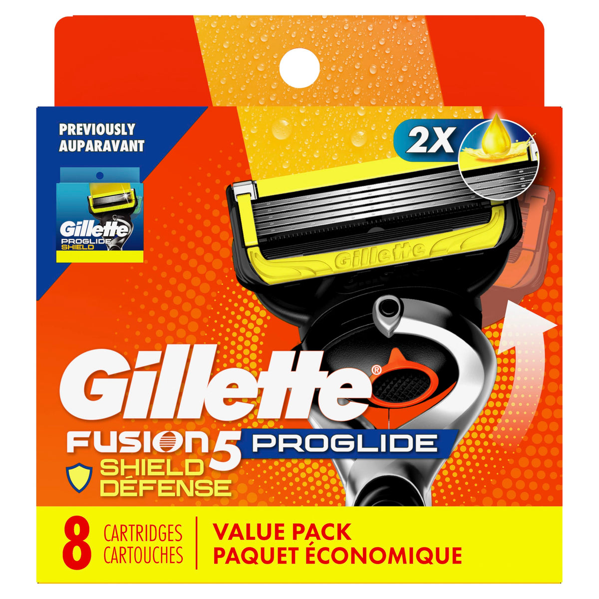 Men's Razor Blades, 8 Blade Refills I4828