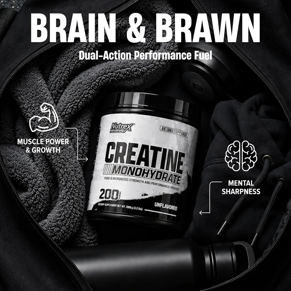 Micronized Creatine Monohydrate Powder 200 Servings 1KG Unflavored V266