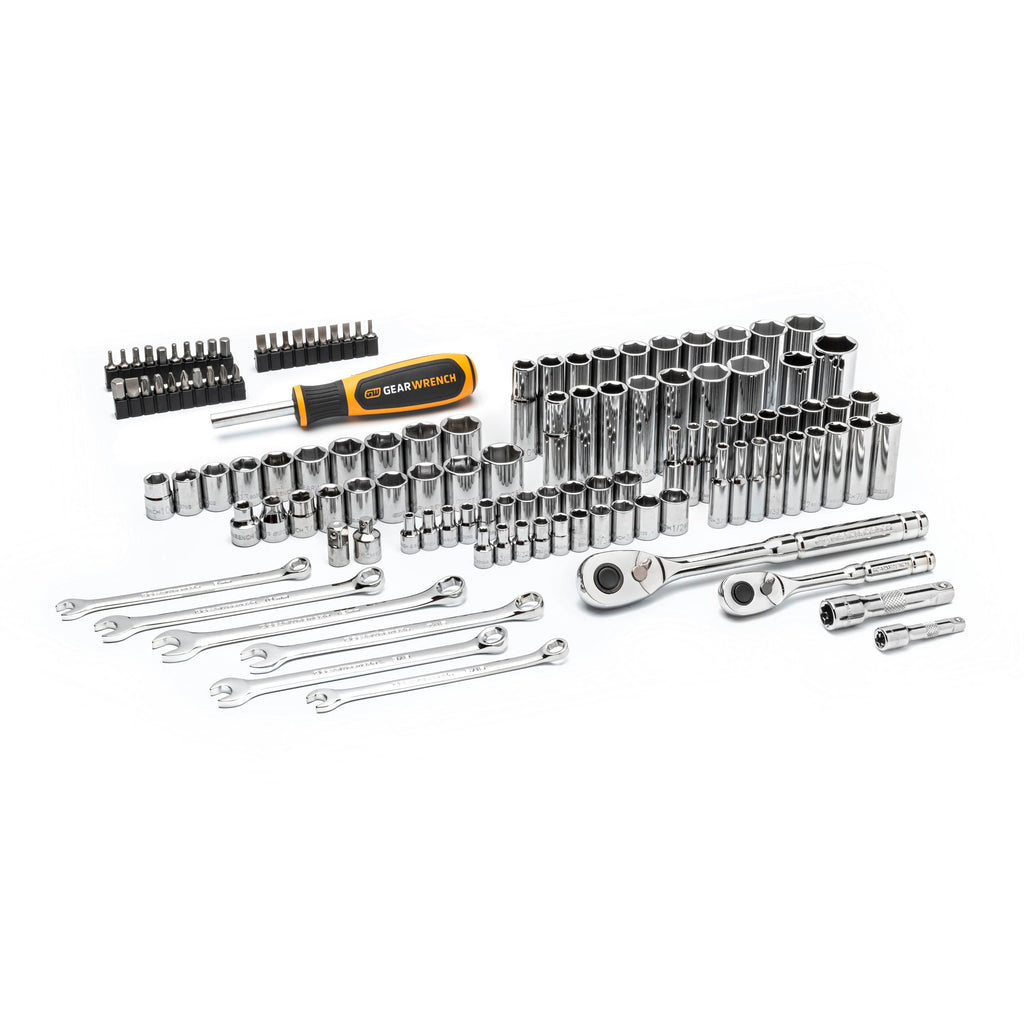 121 Piece SAE/Metric Mechanics Hand Tool Set I946730