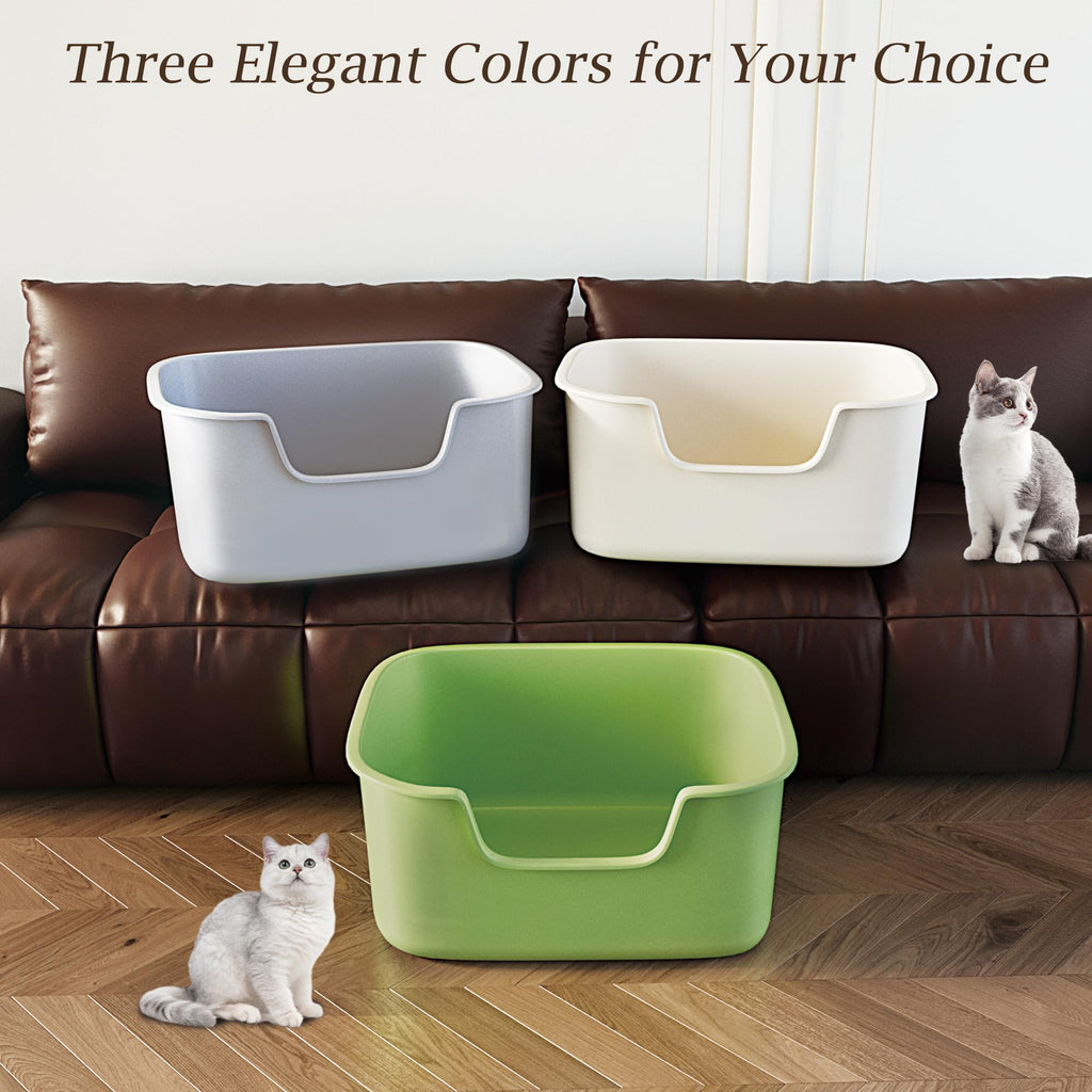 Large High Sides Cat Litter Box W8785