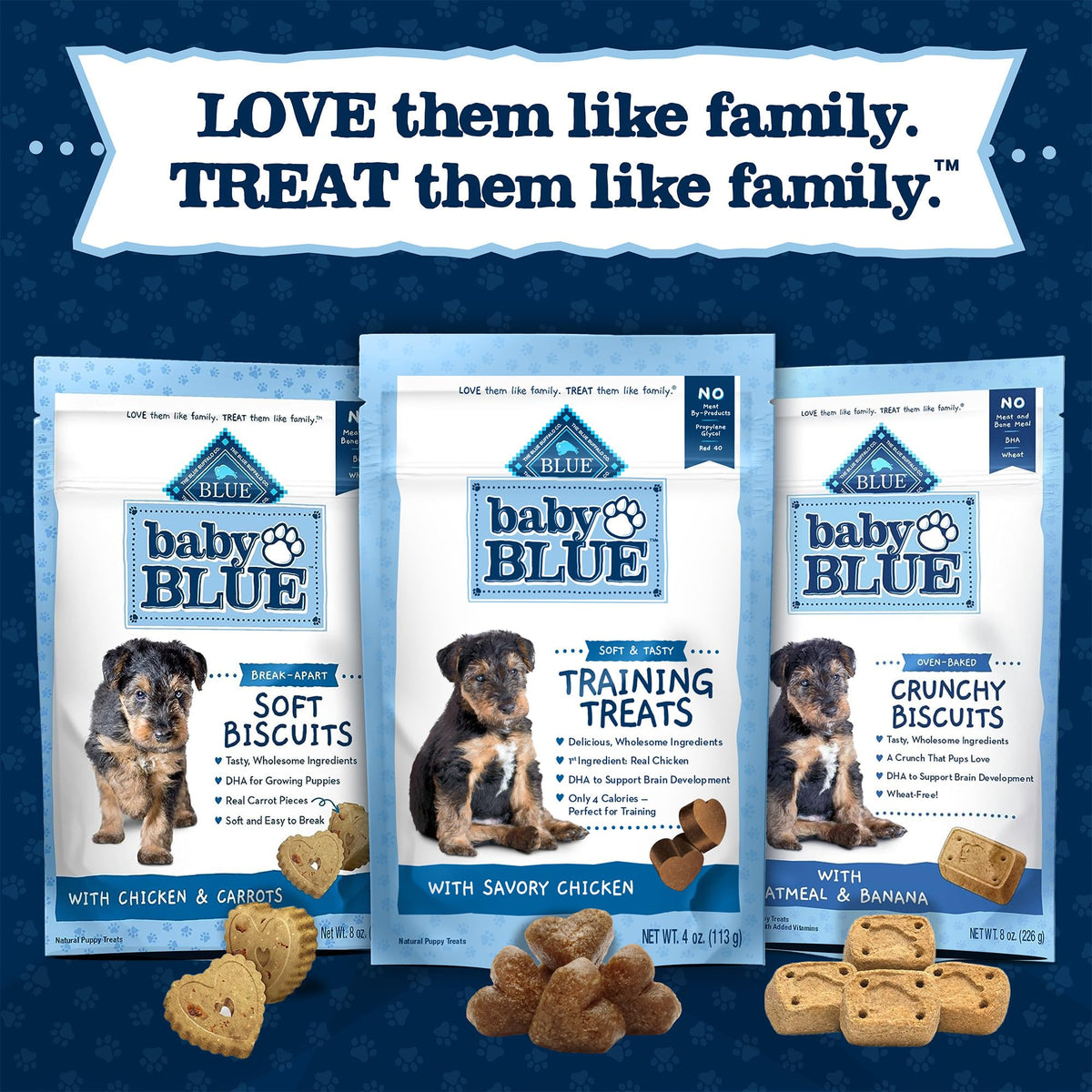 Chicken Puppy Training Treats, 4 oz C141