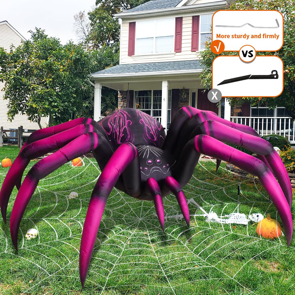 9 FT Halloween Inflatables with Built-in LEDs W79124