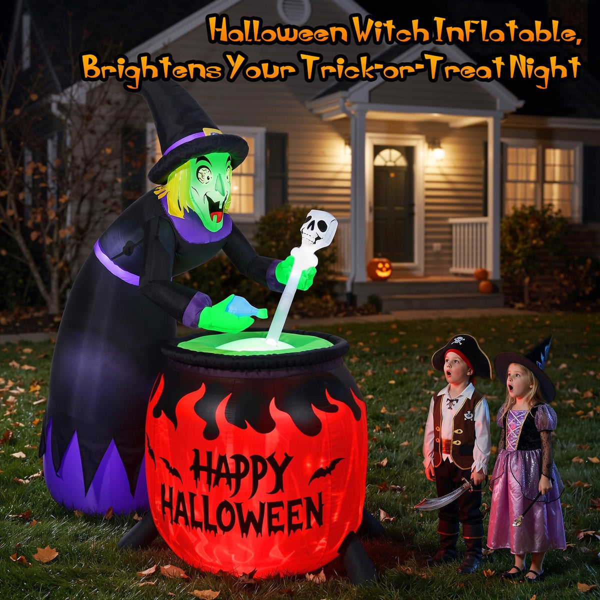 8FT Halloween Inflatable Q365