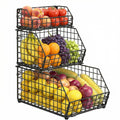 3-Tier Stackable Wire Fruit Basket H2141