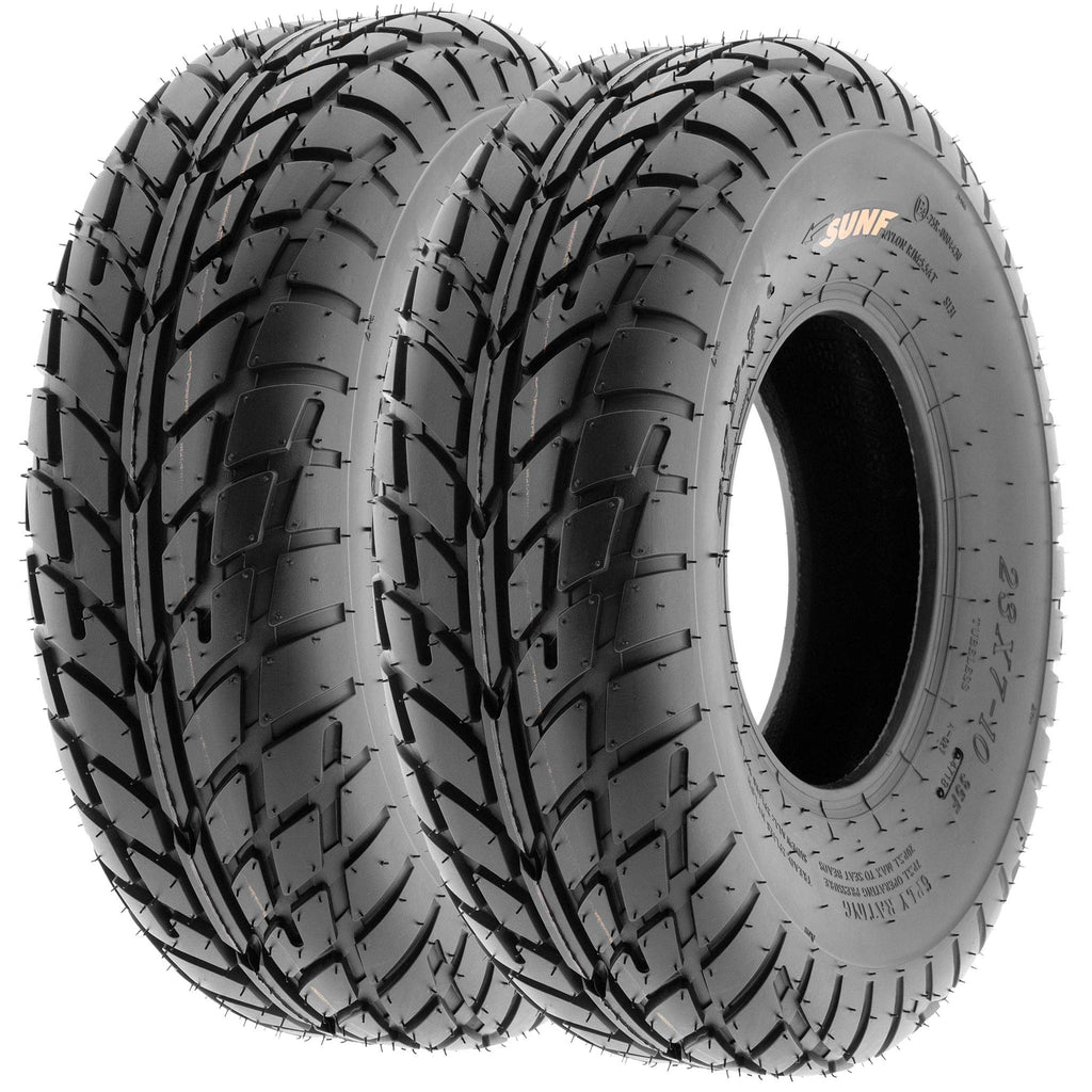 Pair of 2 ATV UTV Tires 19x7-8 Tubeless F690