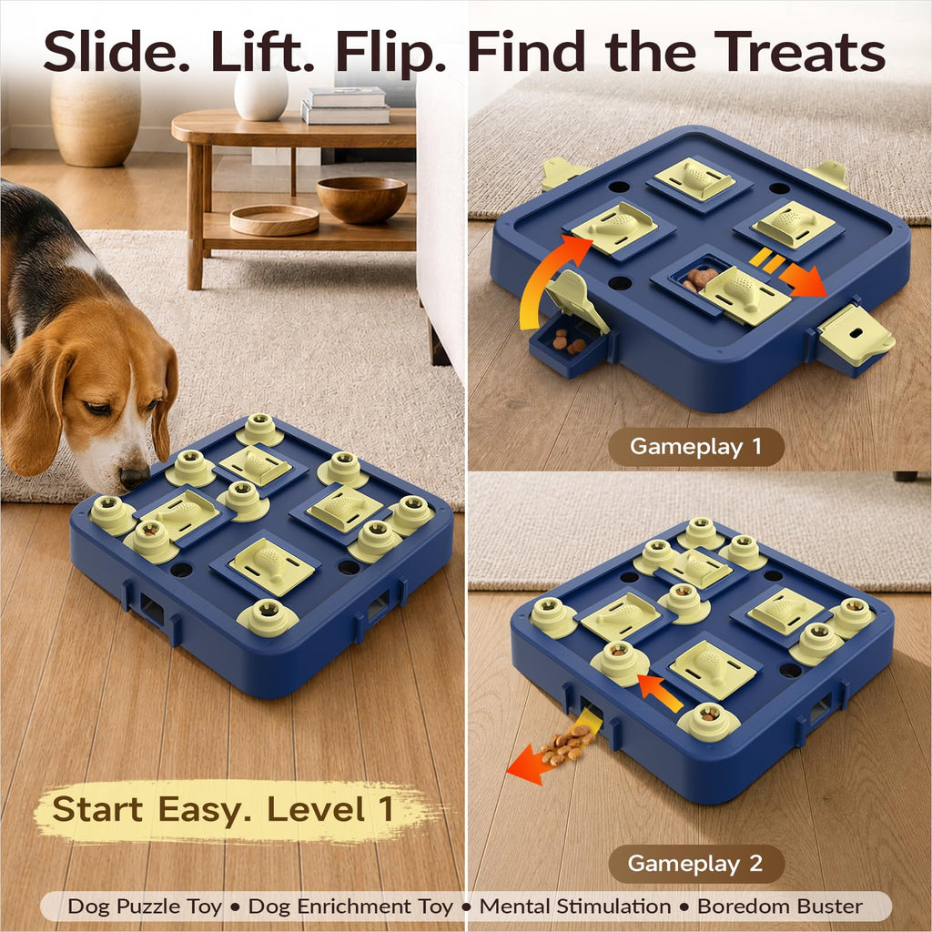 Dog Chess Puzzle Toy 3-Levels F9222