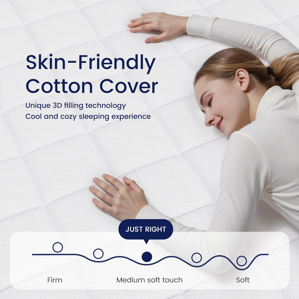 8 inch Hybrid Memory Foam Full Mattress L905
