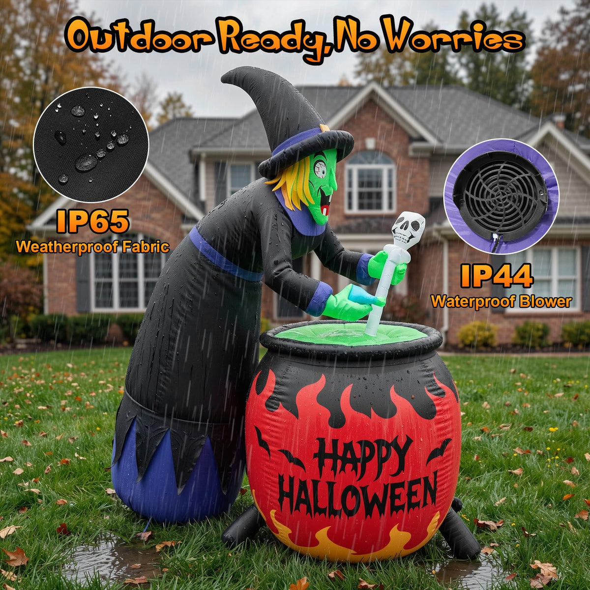 8FT Halloween Inflatable Q365