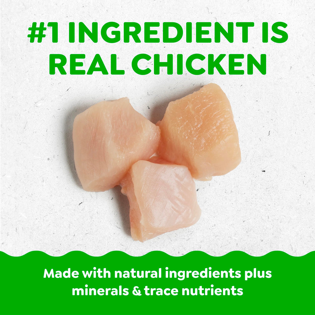 Chicken Flavor Small Dog Treats 3.2 oz K778
