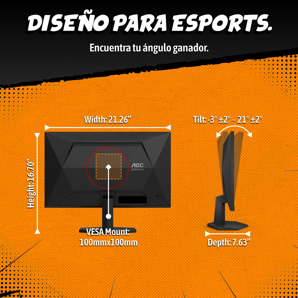 24" FHD 200Hz IPS Gaming Monitor D61332