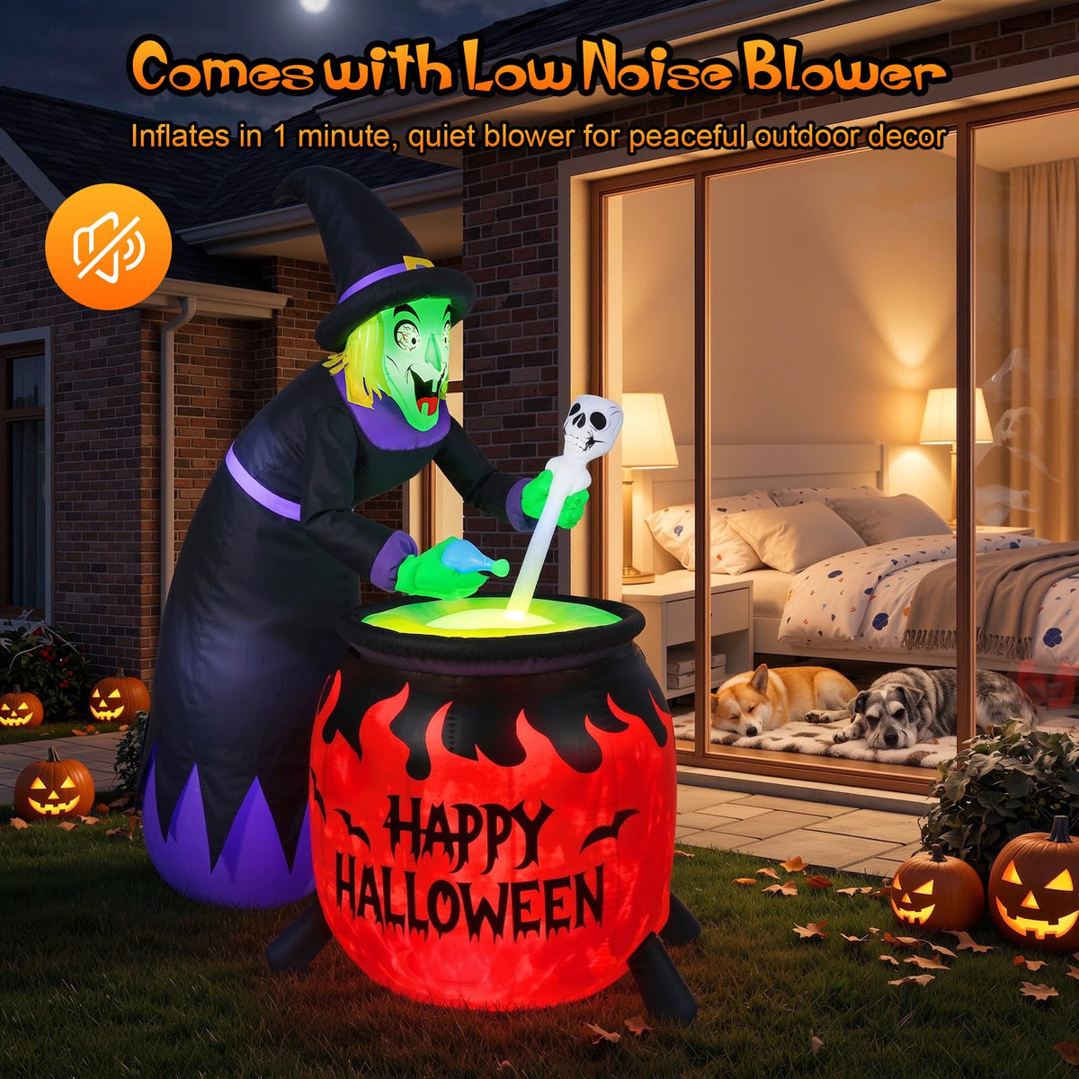 8FT Halloween Inflatable Q365