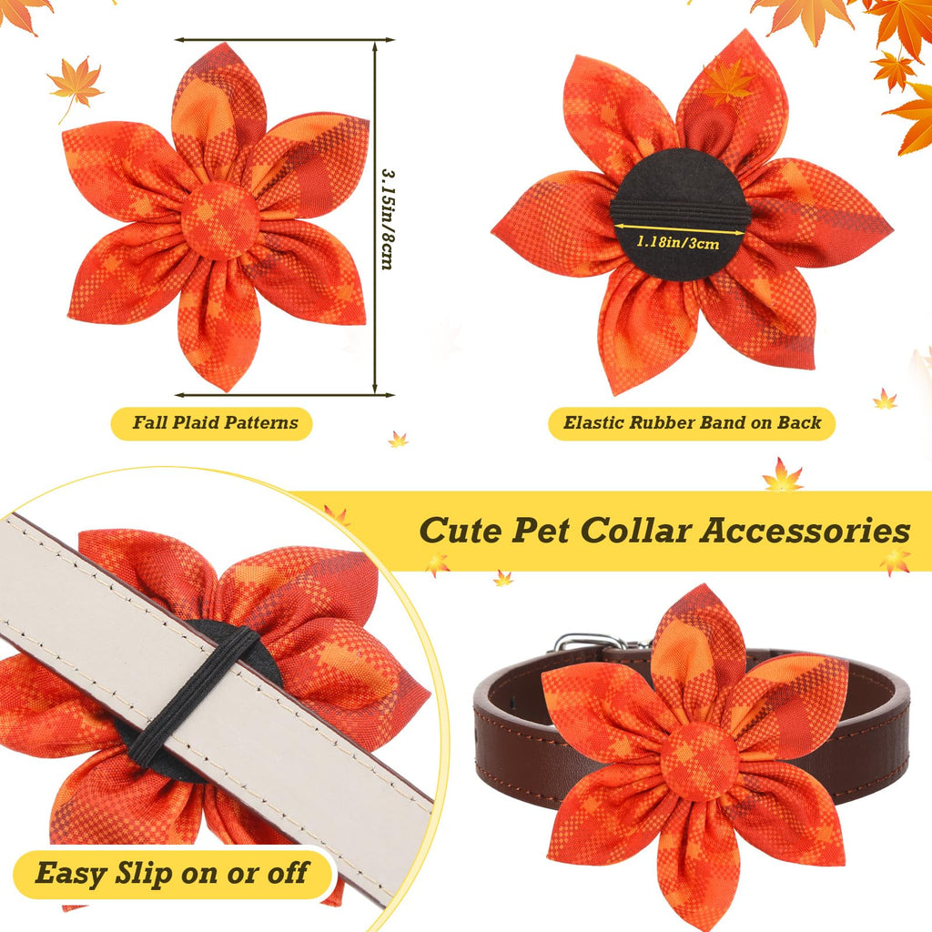 60 Pcs Fall Dog Collar Y28096