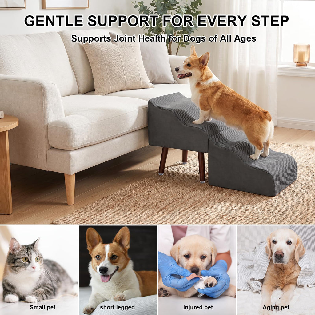 Foldable Pet Steps & Ottoman S840