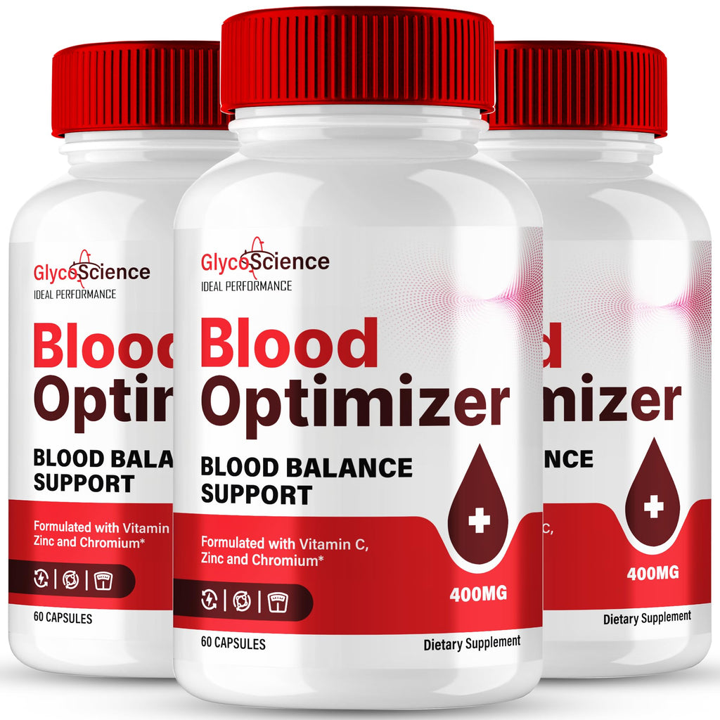 Blood Optimizer Capsules Supplement Pills 3 Pack I981336