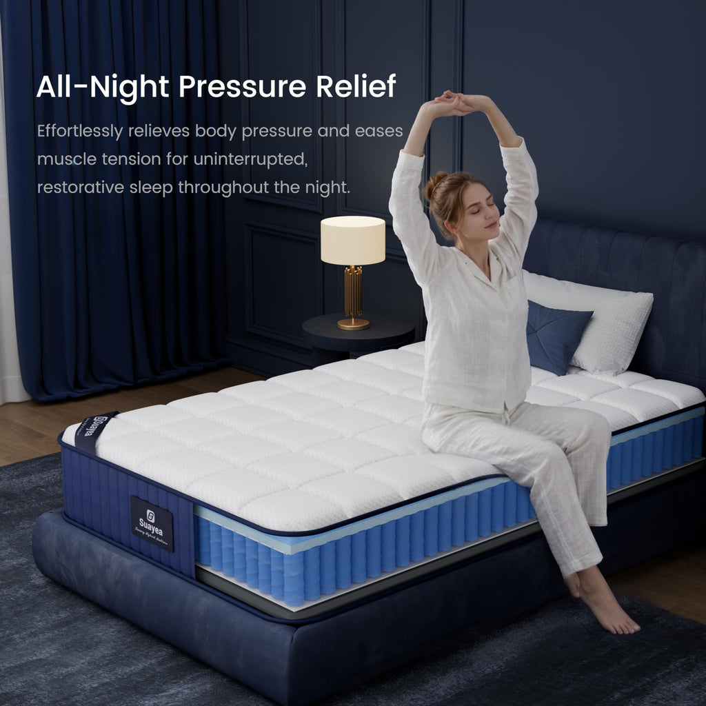 8 inch Hybrid Memory Foam Full Mattress L905