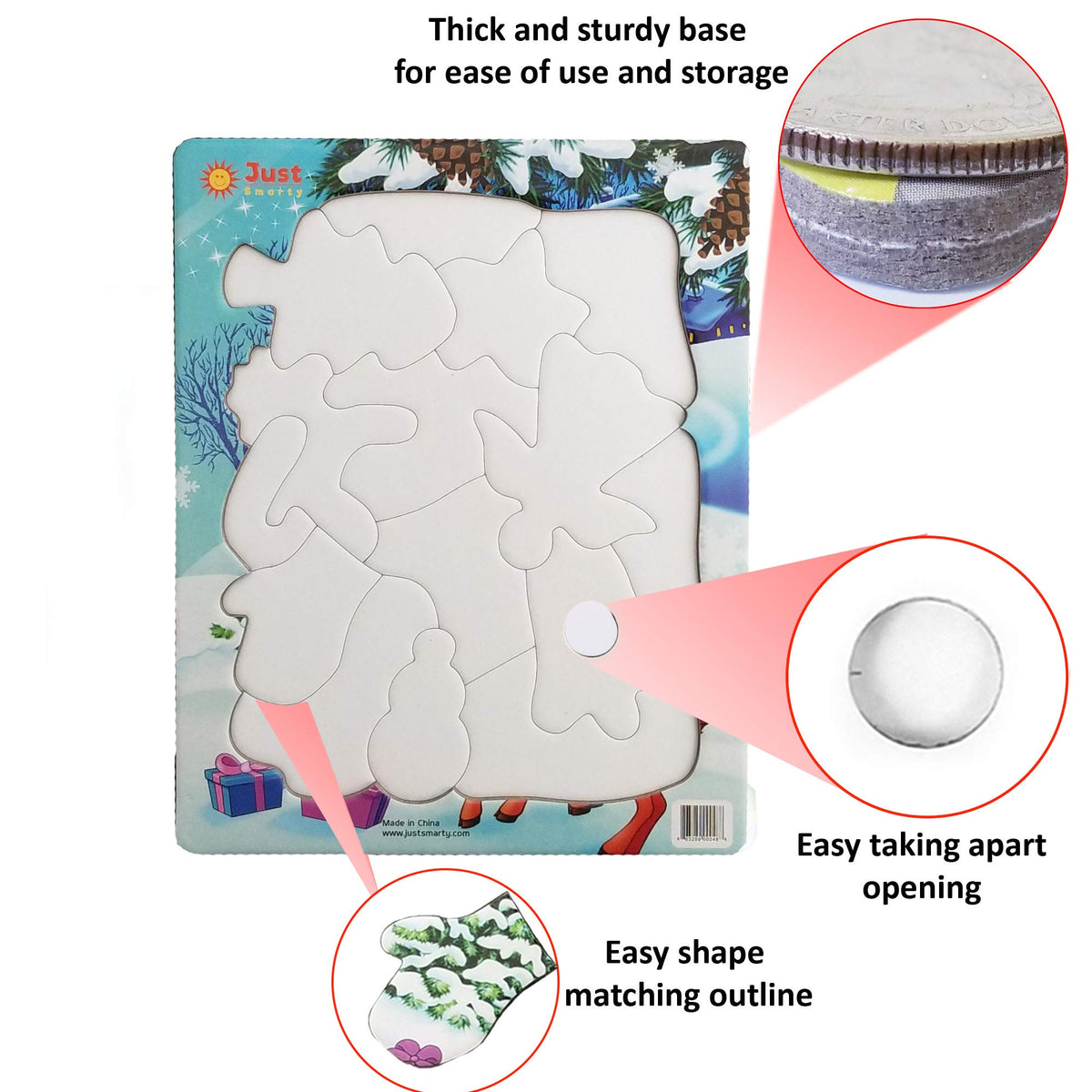 Preschool Jigsaw Puzzles Set of 2 X452