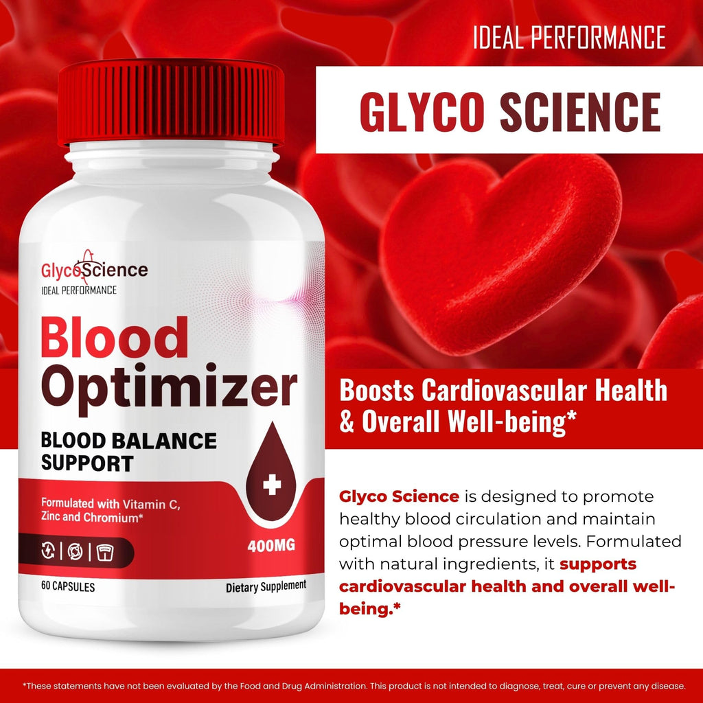 Blood Optimizer Capsules Supplement Pills 3 Pack I981336