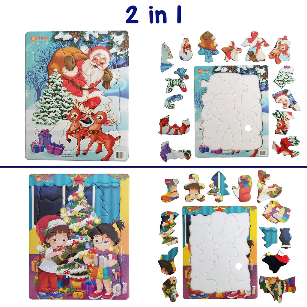 Preschool Jigsaw Puzzles Set of 2 X452