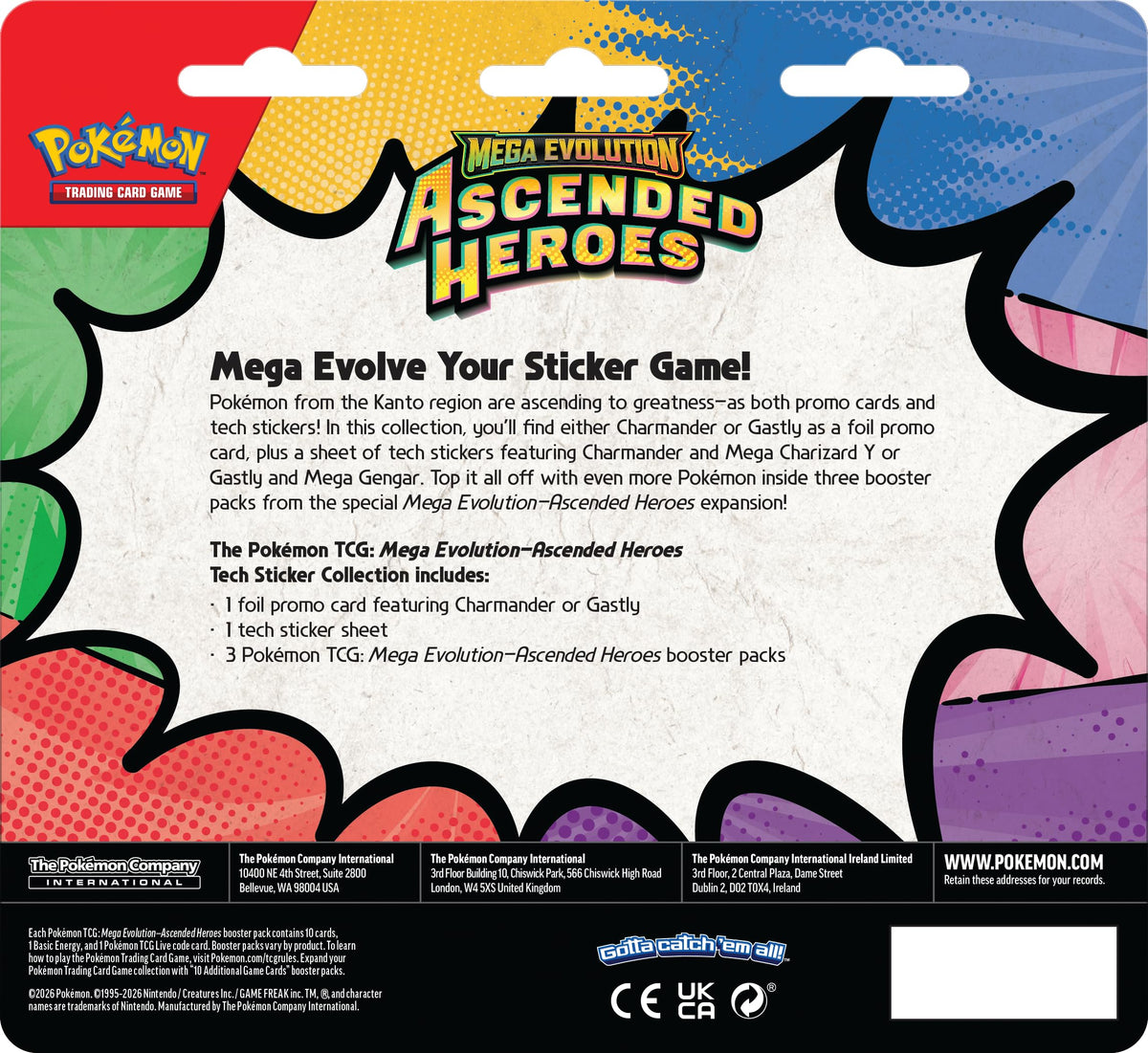 Pokémon TCG Tech Sticker Collection N79058