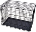 Double Door Folding Metal Dog Crate D41075