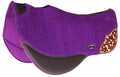 32" x 32" Western Contoured Wool Felt Saddle Pad I10949
